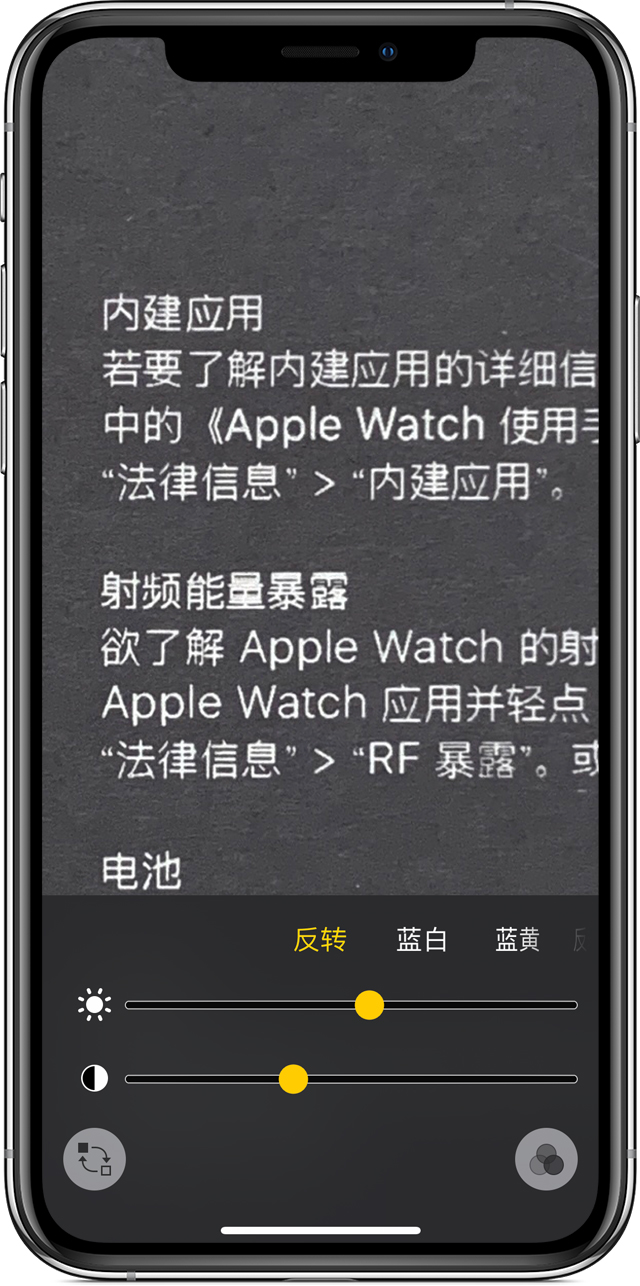 荔波苹果手机维修分享iPhone 小技巧：使用自带的放大器功能放大文字 