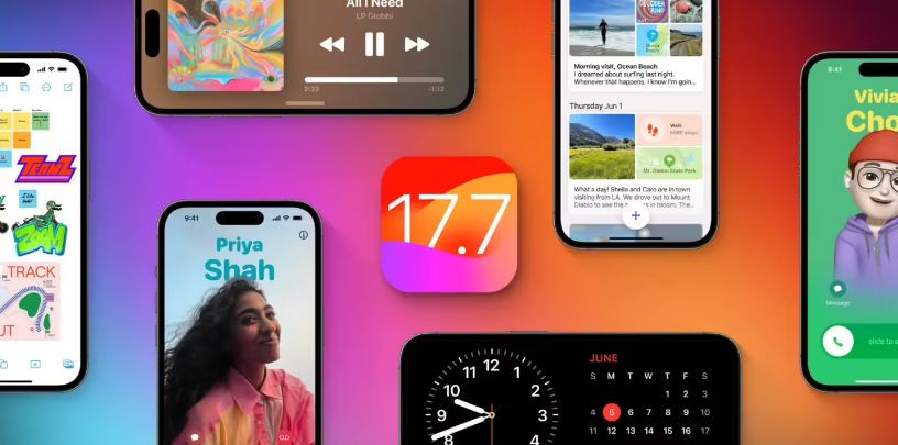 荔波苹果手机维修分享苹果 iOS / iPadOS 17.7.1 正式版推送 